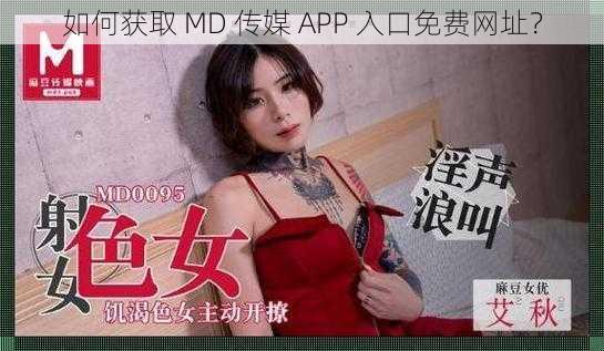 如何获取 MD 传媒 APP 入口免费网址?