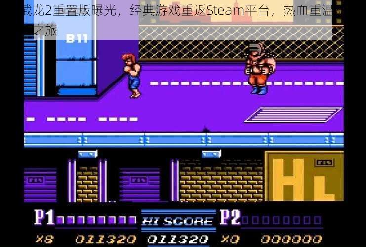 双截龙2重置版曝光,经典游戏重返Steam平台,热血重温动作冒险之旅